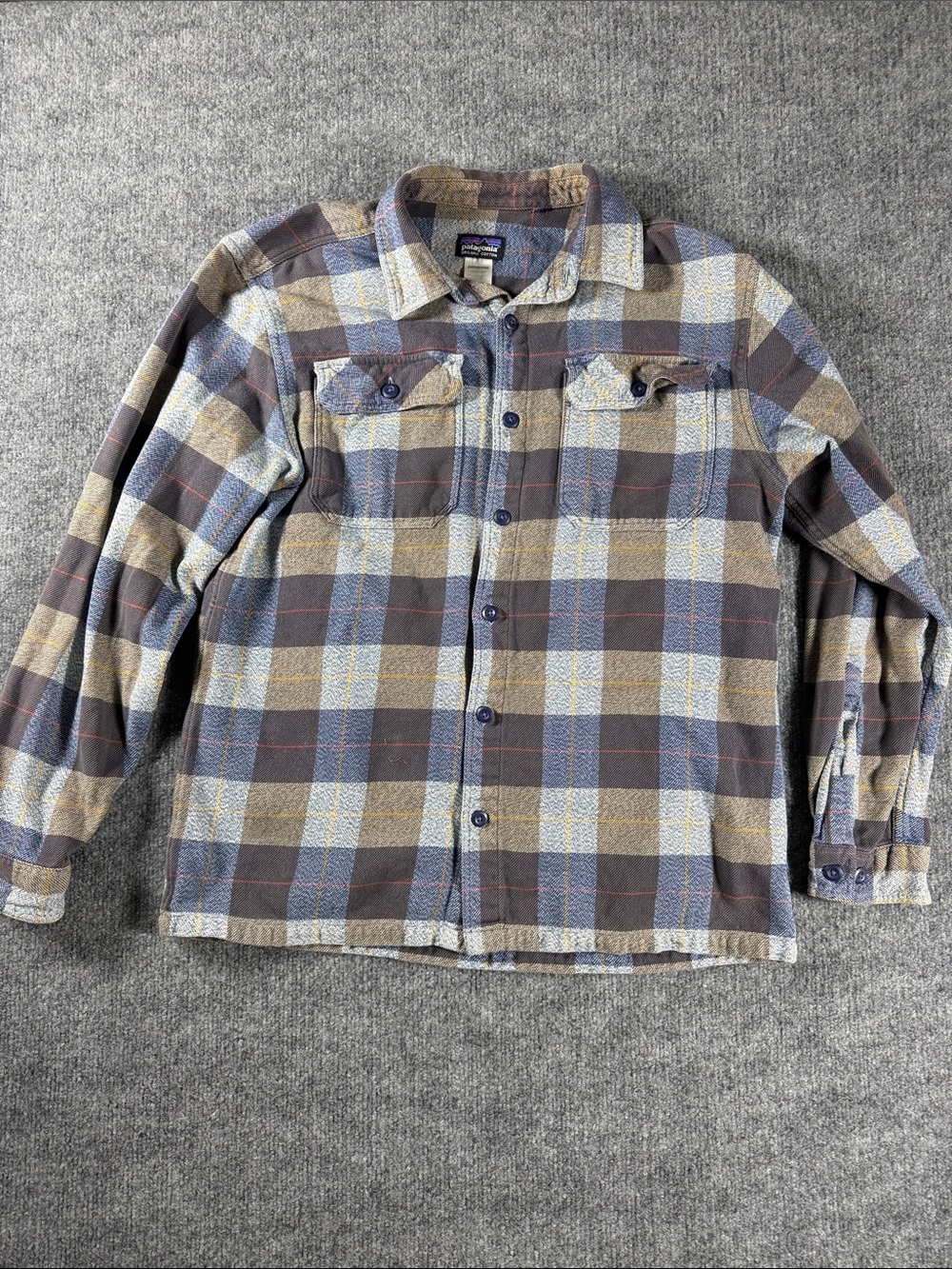 Patagonia Men's Long-Sleeved Fjord Flannel Shirt